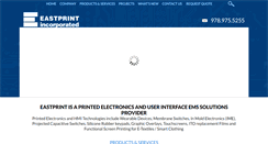 Desktop Screenshot of eastprint.com