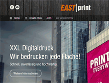 Tablet Screenshot of eastprint.de